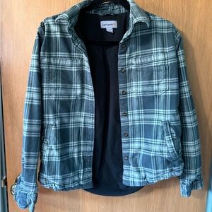 Carhartt Green Plaid Shirt Jacket (shirt-jack)